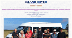 Desktop Screenshot of islandrover.co.uk
