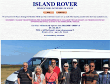 Tablet Screenshot of islandrover.co.uk